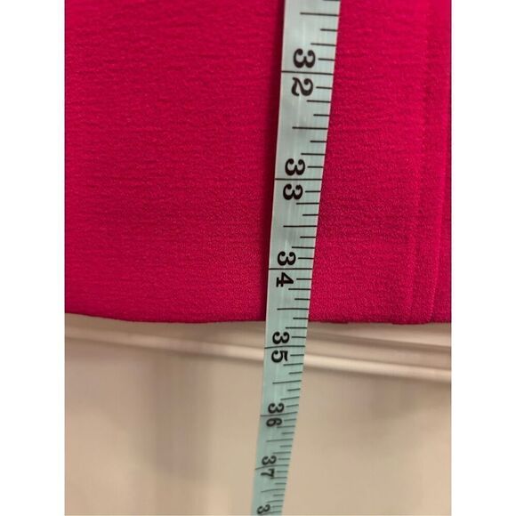 Vince Camuto Hot Pink Shift Dress size 4 Valentines Day Barbie - Picture 7 of 9
